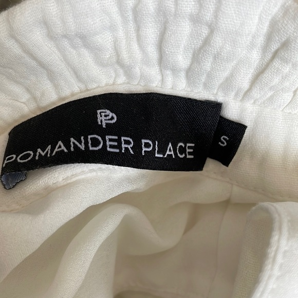 Tuckernuck Pomander Place White Lightweight Gauze Morgan Dress - Picture 11 of 13